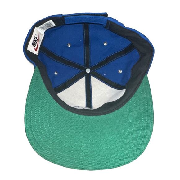 Crispy Rare Nike Dallas Mavericks Hat 90s VTG Taiwan NBA Hook & Loop Closure‎ - Picture 6 of 15